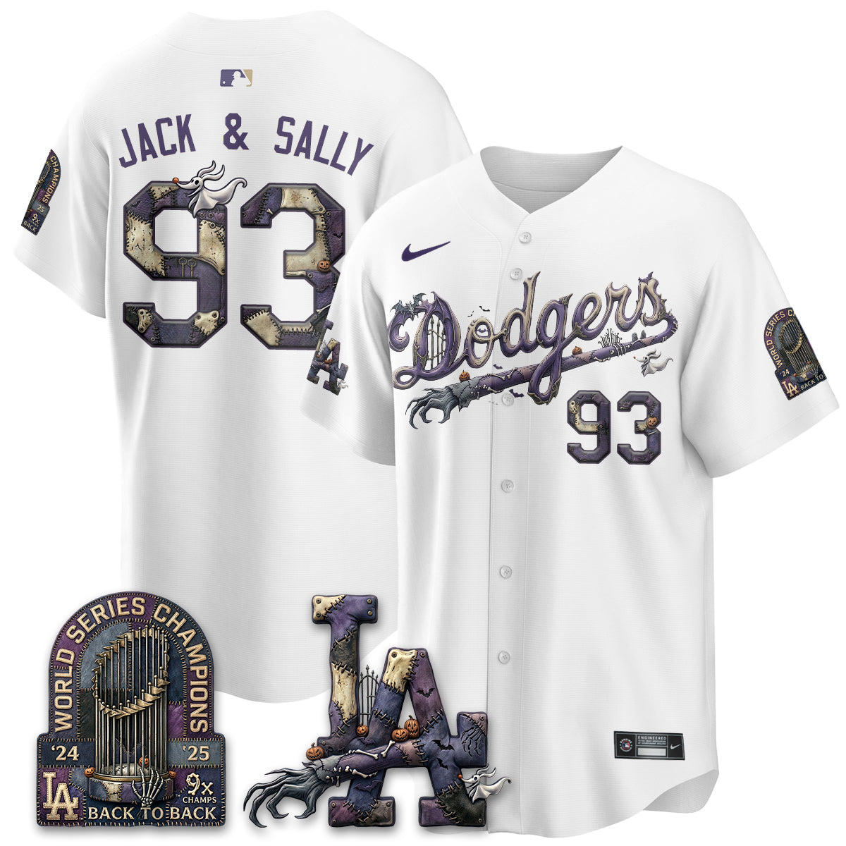 LAD Nightmare Edition Vapor Jersey - Stitched