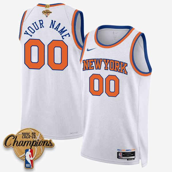 NYK 2026 Basketball Champions Vapor Custom Jersey V2- Stitched