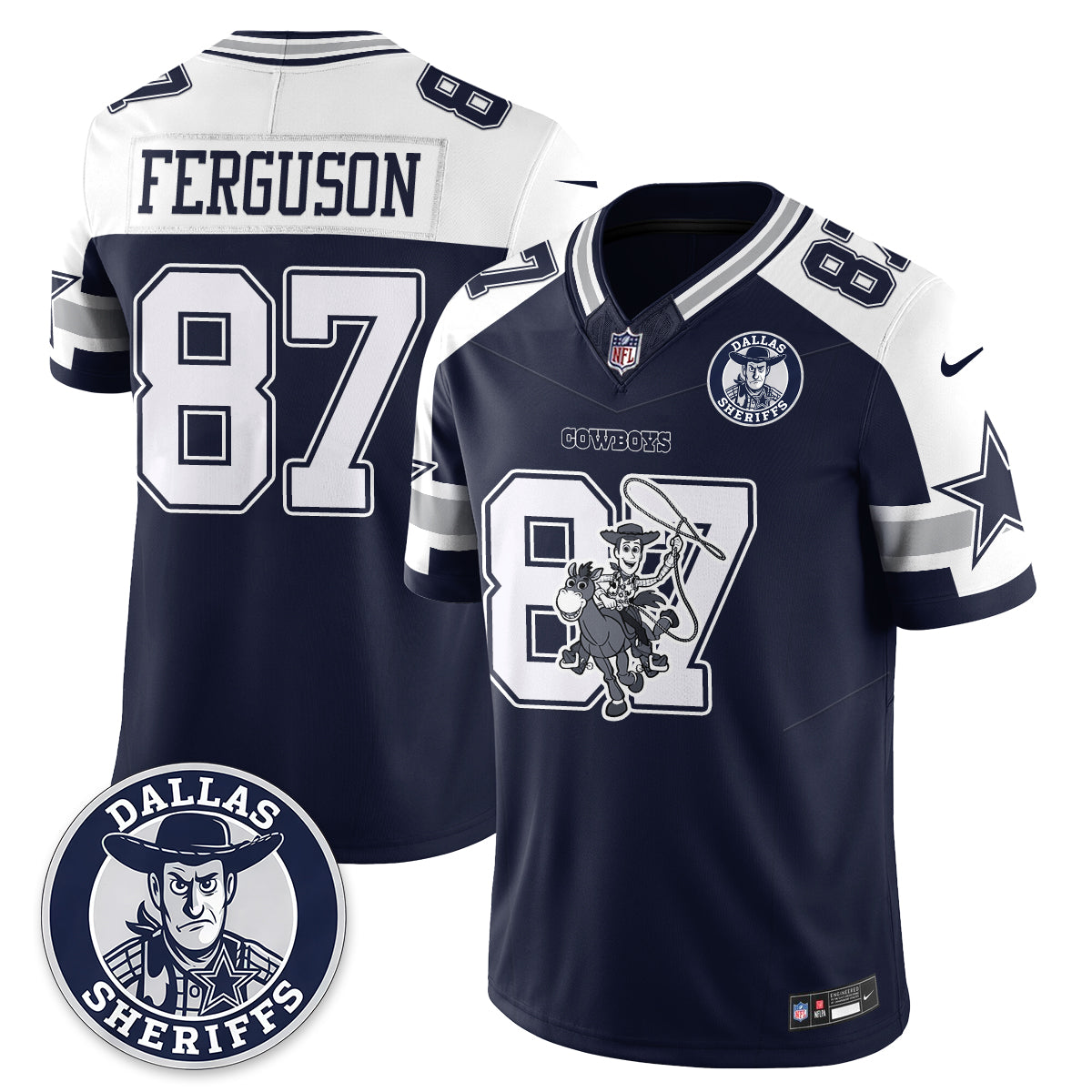 DAL x Toy Cowboy Edition Vapor Jersey - Stitched
