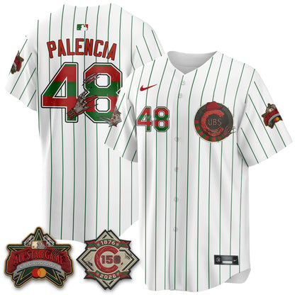 Chicago Cubs A Nightmare on Wrigley Field Edition Vapor Jersey - Stitched-NHM