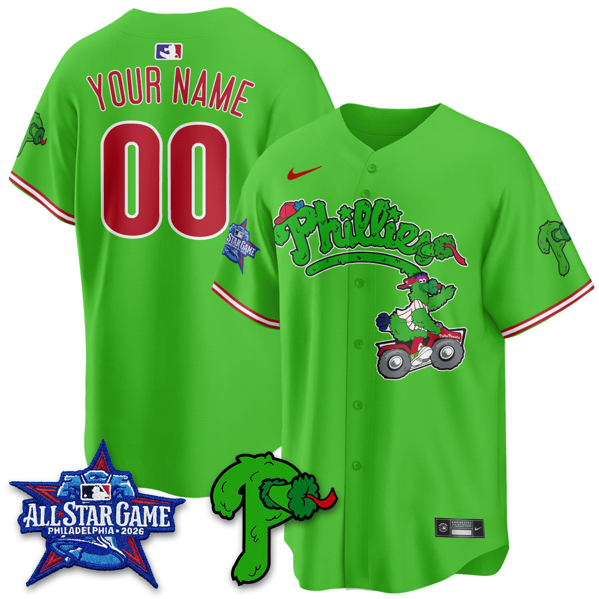 PHI Phanatic Vapor Limited Custom Jersey V2- Stitched