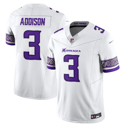 Minnesota Vikings Fangear Edition Vapor Jersey - Stitched-NHM