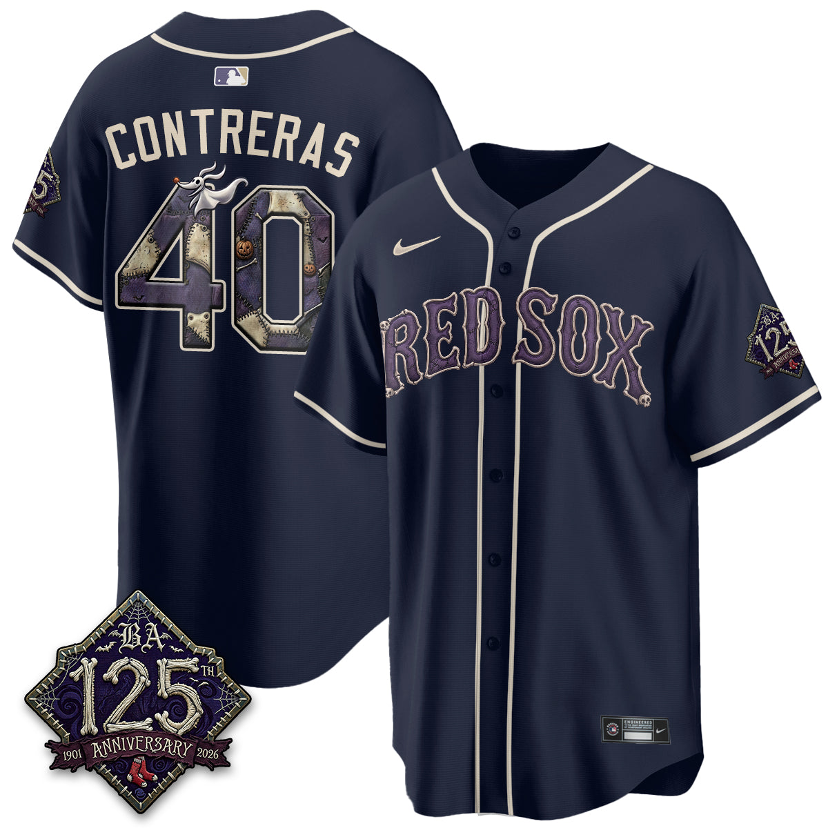 Boston Red Sox Nightmare Vapor Limited Jersey - Stitched