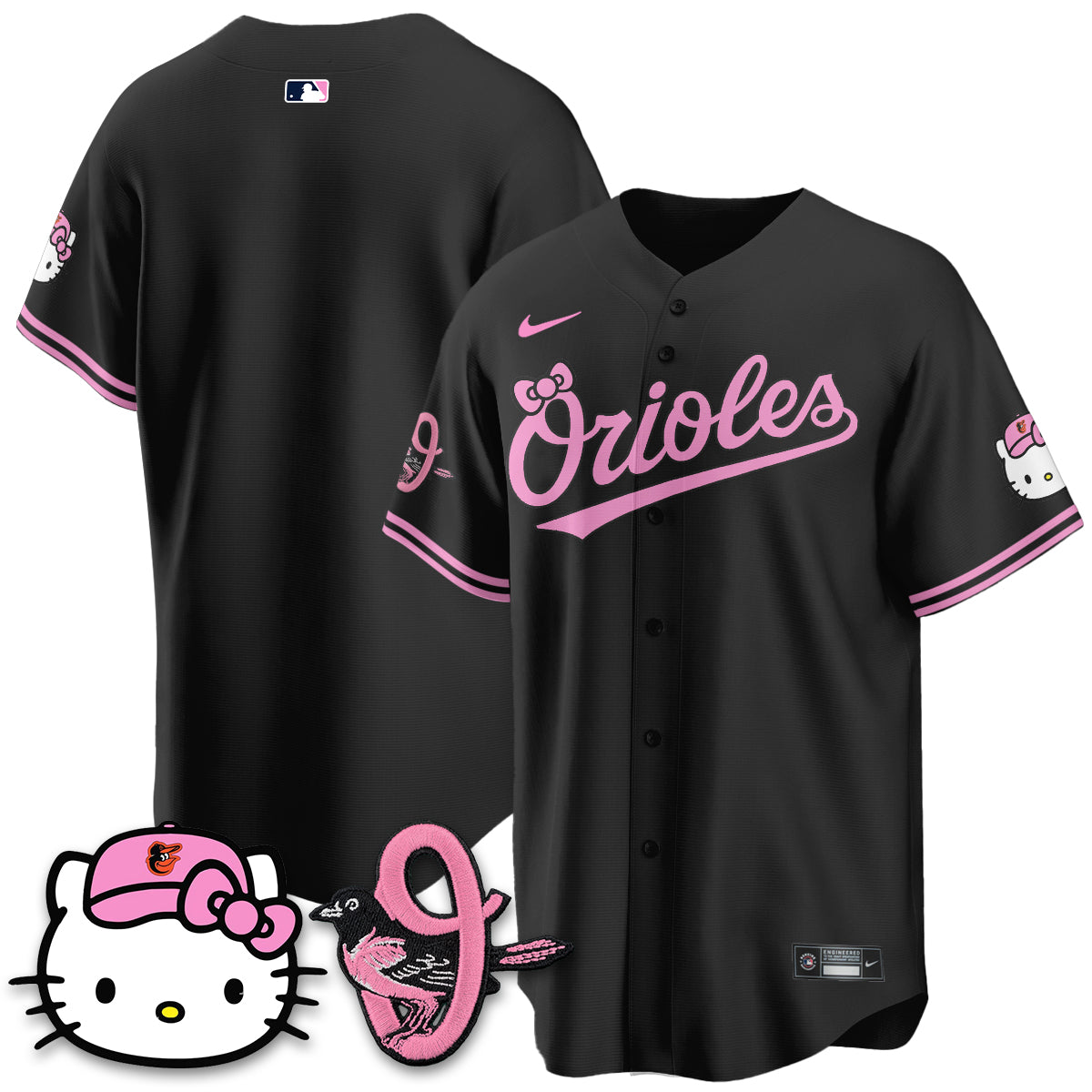 Baltimore Orioles x Meow KT Vapor Premier Limited Jersey - Stitched