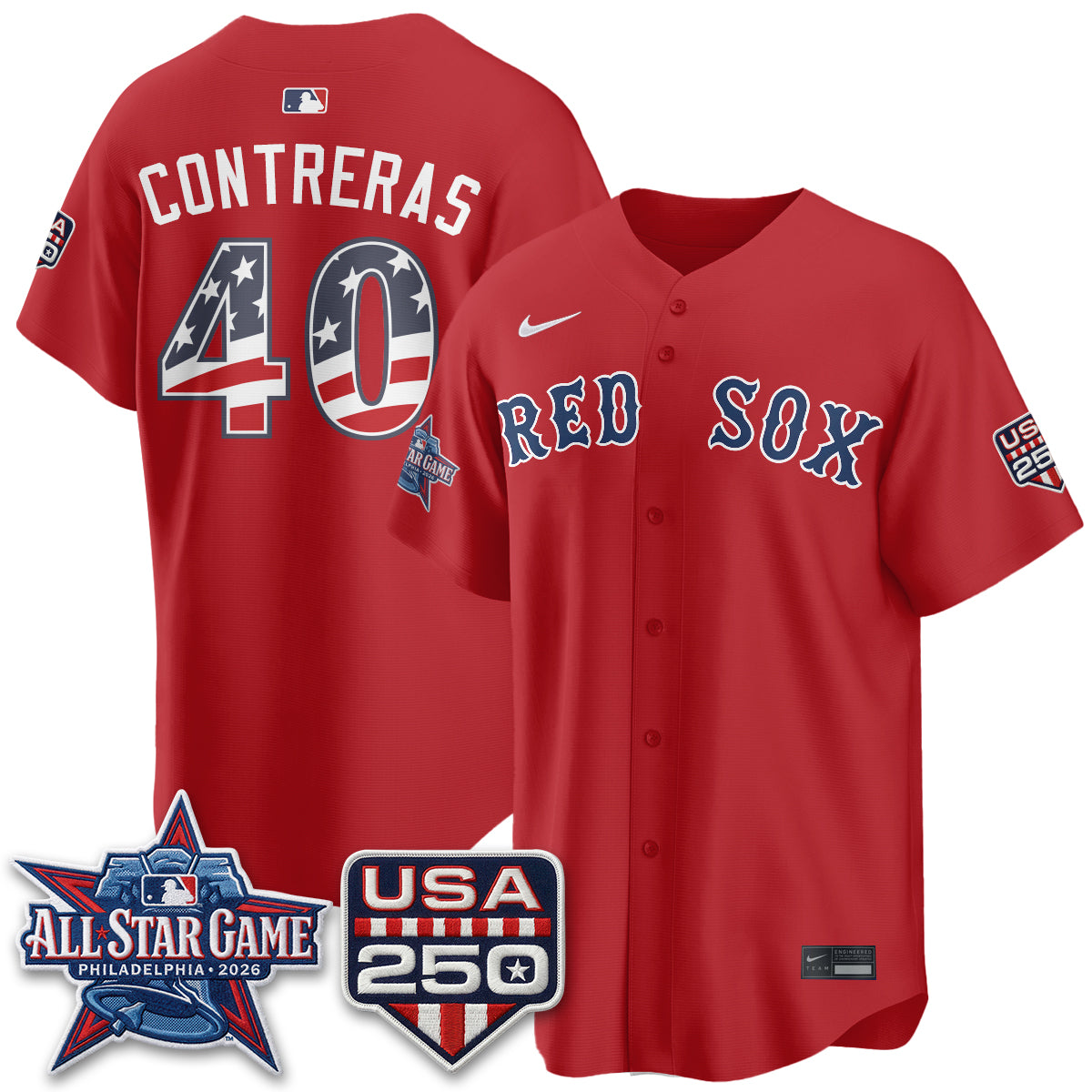 Boston Red Sox 2026 All Star Edition Vapor Jersey - Stitched