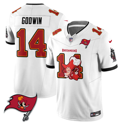 TB x Red Coat Captain Edition Vapor Jersey - Stitched