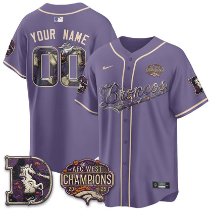 DEN 2026 Nightmare Edition Vapor Custom Baseball Jersey - Stitched