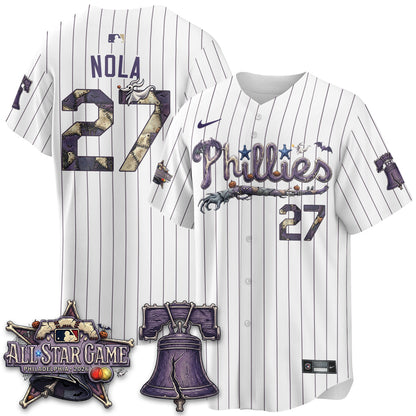 Philadelphia Phillies Nightmare Edition Vapor Jersey - Printed-NHM