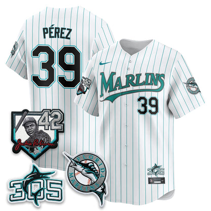 MIA 2026 Throwback Jackie Robinson New Era Vapor Limited Jersey - Stitched