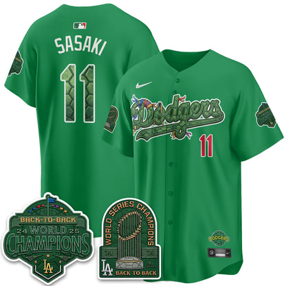LAD x TMNT 2026 Vapor Jersey - Stitched