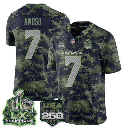 SEA 2026 Salute to Service Edition Vapor Jersey - Stitched
