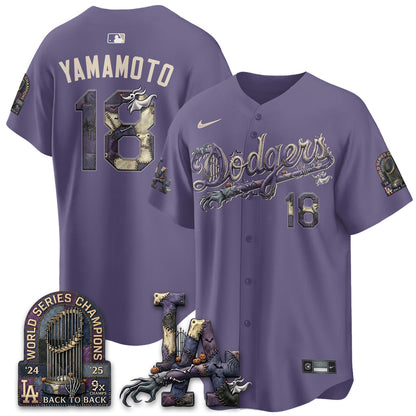LAD Nightmare Edition Vapor Jersey - Stitched