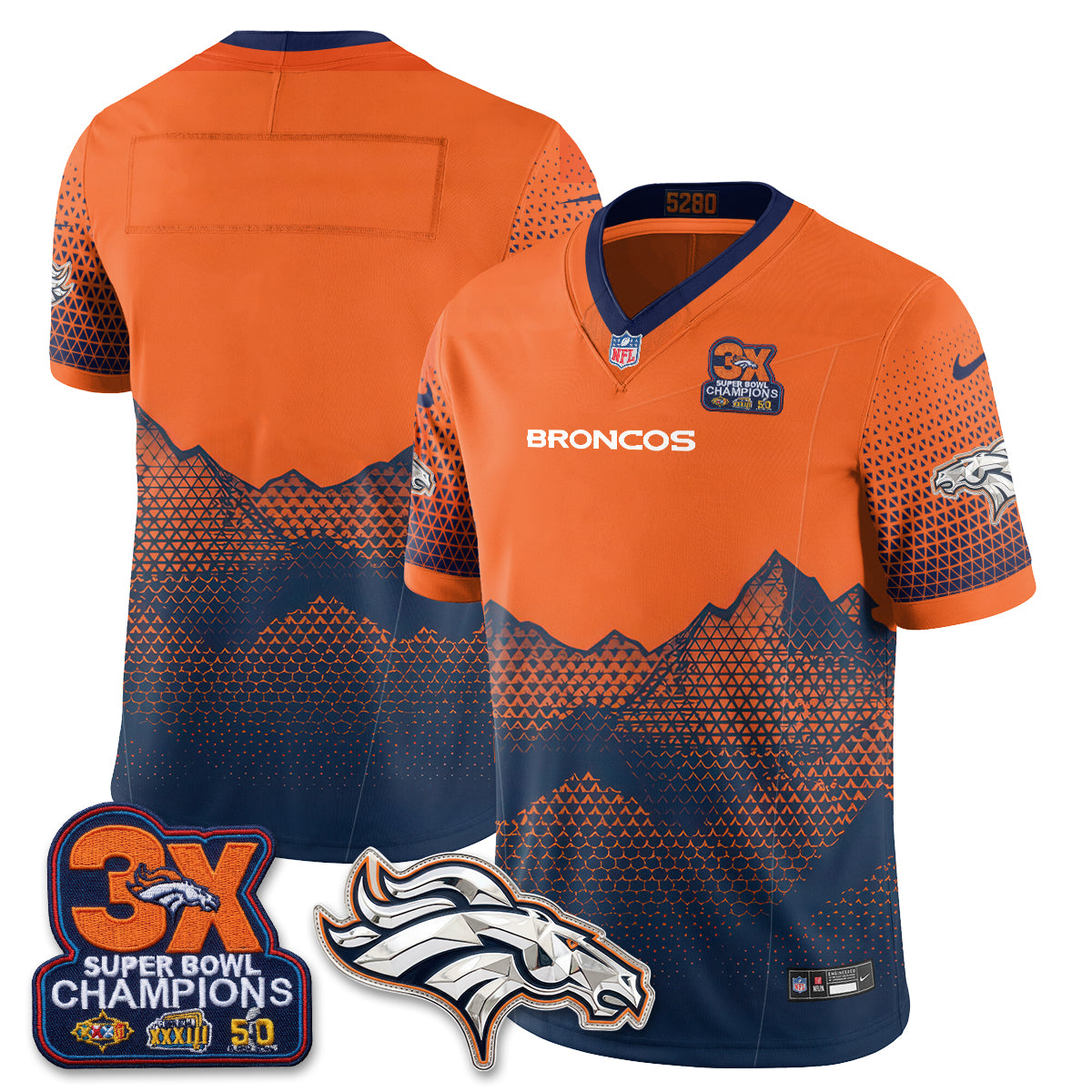 DEN Fangear Edition Vapor Jersey - Stitched.