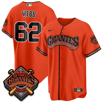 SF GIGANTES Vapor Limited Jersey - All Stitched