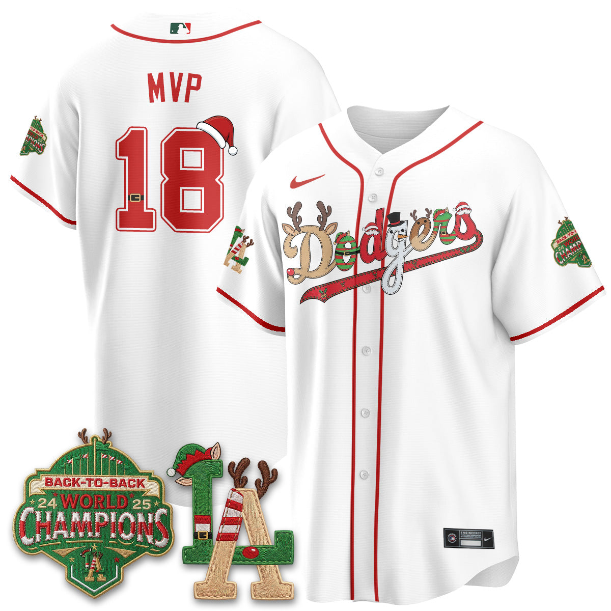 LAD 2026 Christmas Edition Vapor Jersey- Stitched