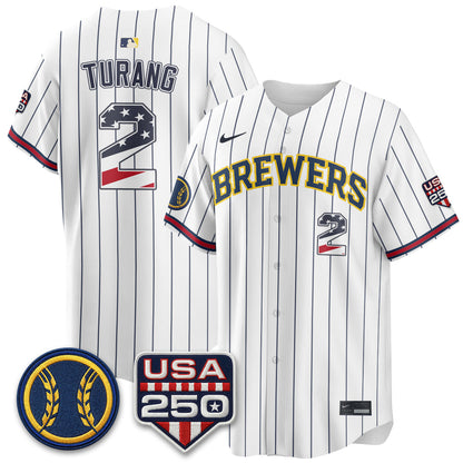 MIL Fourth of July Vapor Limited Jersey - Stitched