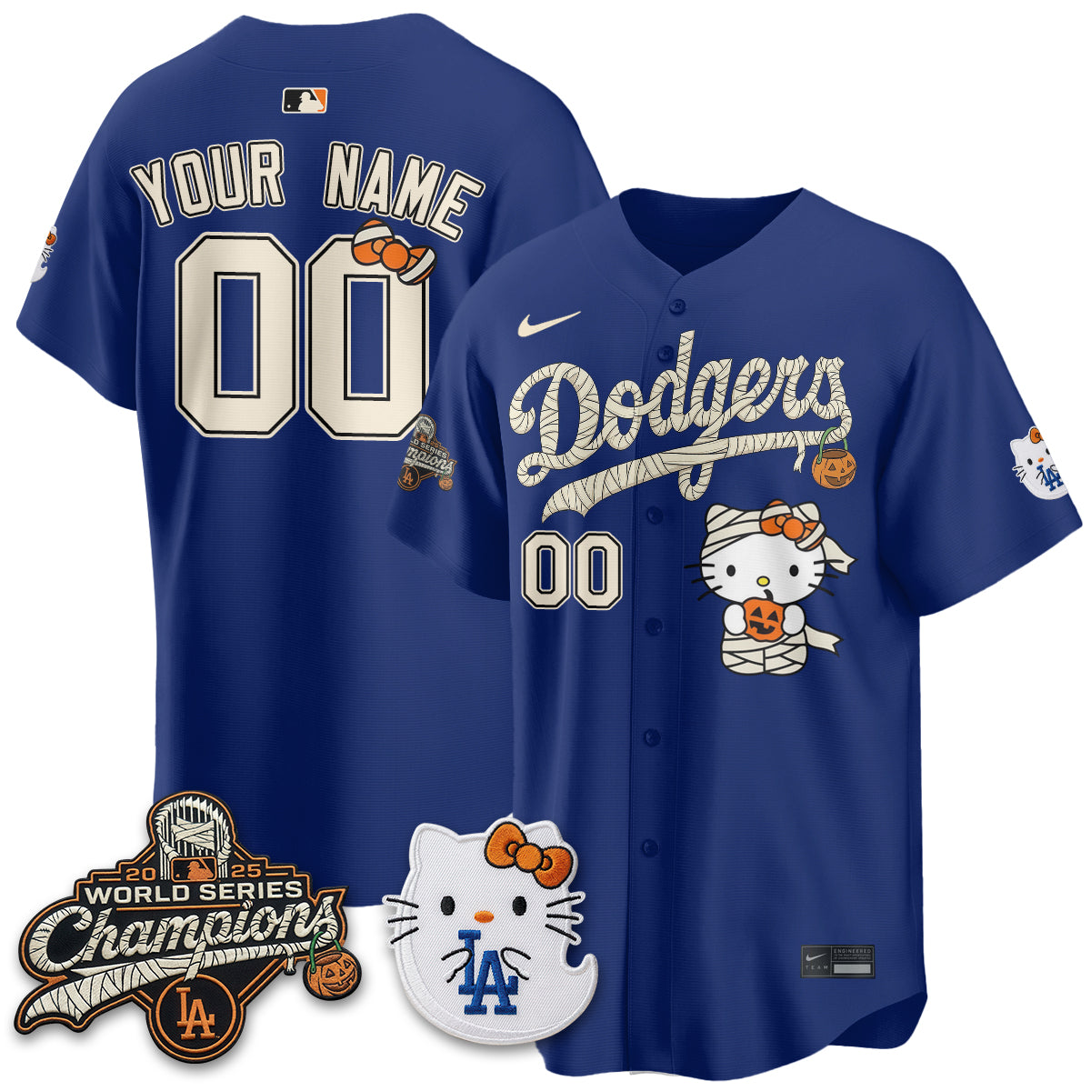 LAD Halloween 2026 Vapor Custom Jersey V2- Stitched