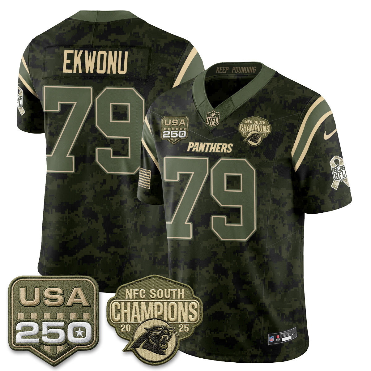 CAR 2026 Salute To Service Edition Vapor Jersey - Stitched