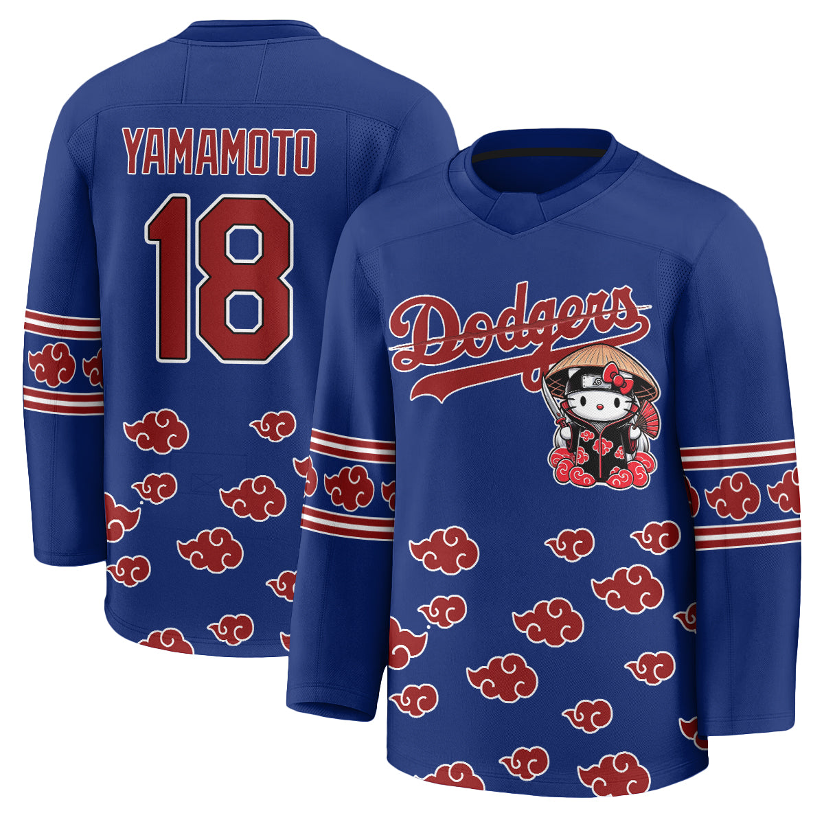 LAD Akatsuki Edition Vapor Hockey Jersey - Stitched