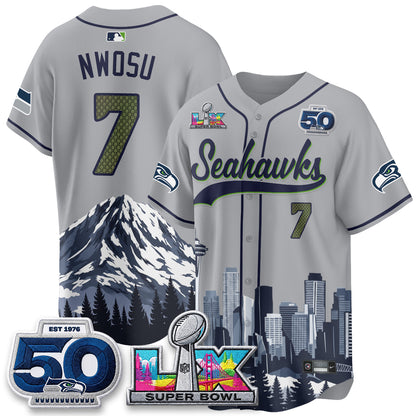 SEA City Edition Vapor Baseball Jersey - Stitch