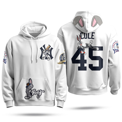 NYY Bunny Vapor Limited Hoodie - Printed