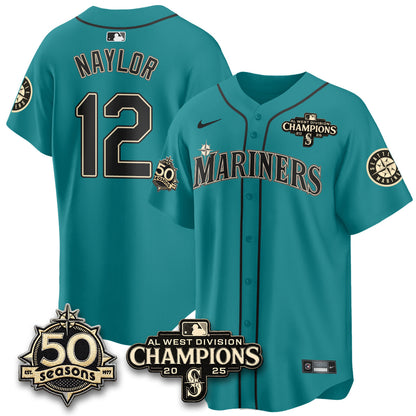 SEA Vapor Premier Limited Jersey - 50th Anniversary & AL West Division Champions - Steelheads Community Funds - All Stitched