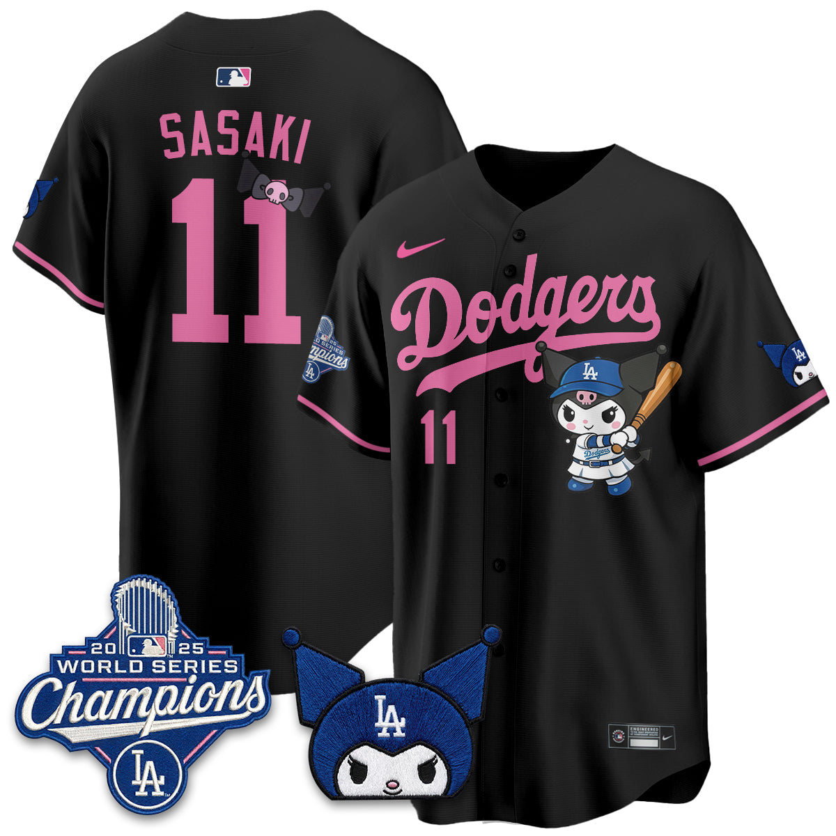 LAD Kuromi Edition Vapor Jersey - Stitched-NQD