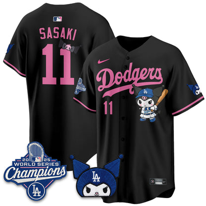 LAD Kuromi Edition Vapor Jersey - Stitched-NQD