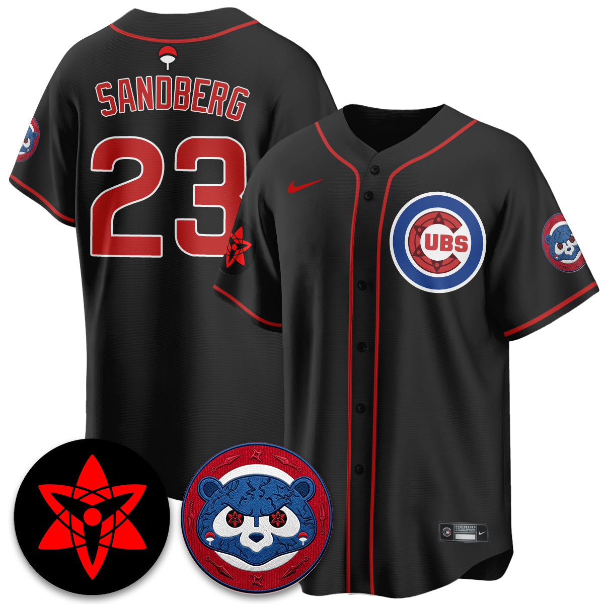 CHC Uchiha Sasuke Vapor Limited Jersey - Stitched