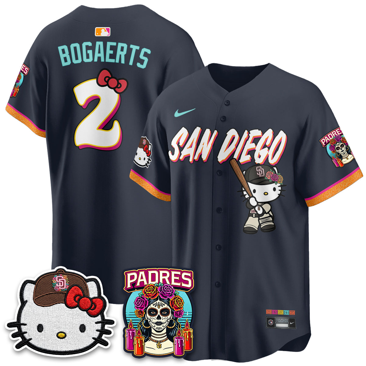SD 2026 City Connect x Meow KT Vapor Limited Jersey - All Stitched