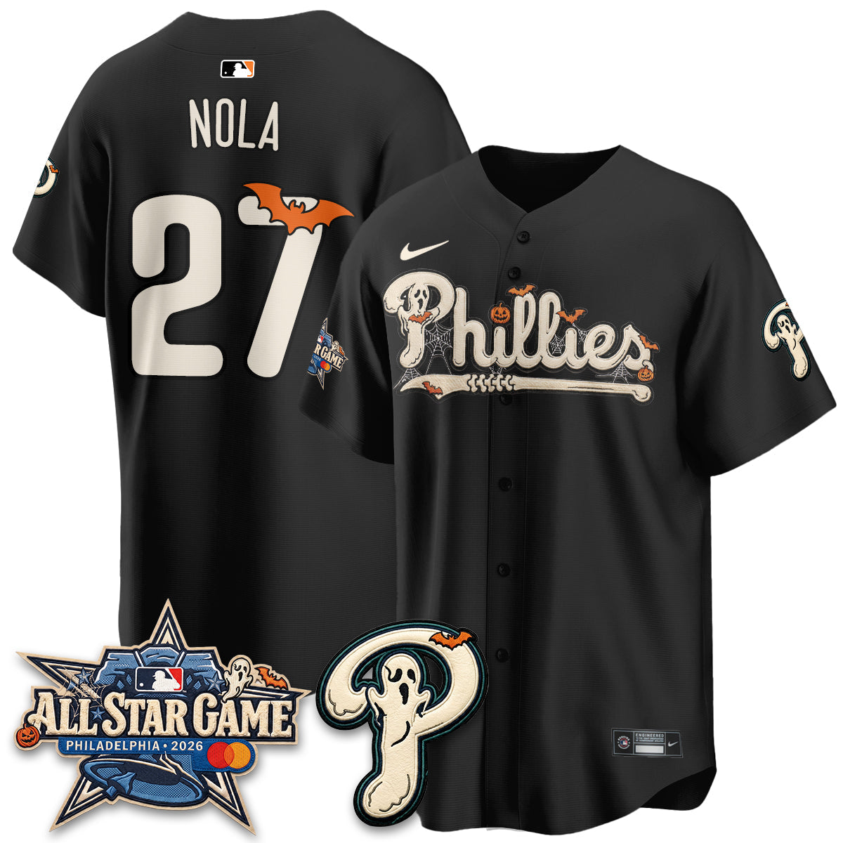 PHI Halloween 2026 Vapor Limited Jersey - Stitched (1)