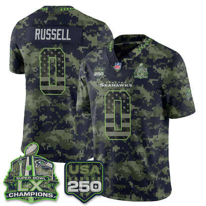 SEA 2026 Salute to Service Edition Vapor Jersey - Stitched