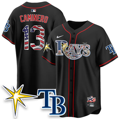 TB Independence Day USA 2026 Vapor Limited Jersey - Stitched