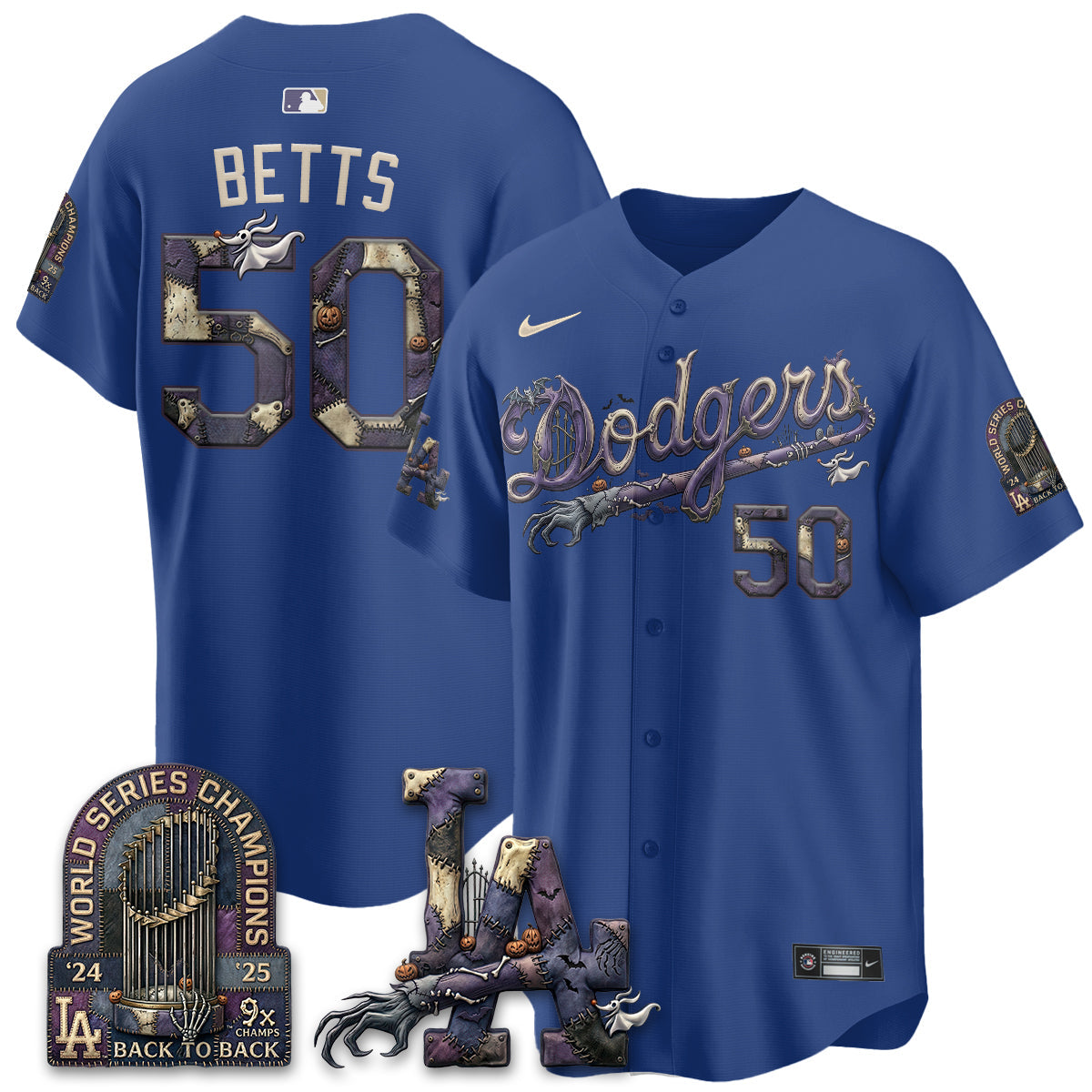 LAD Nightmare Edition Vapor Jersey - Stitched
