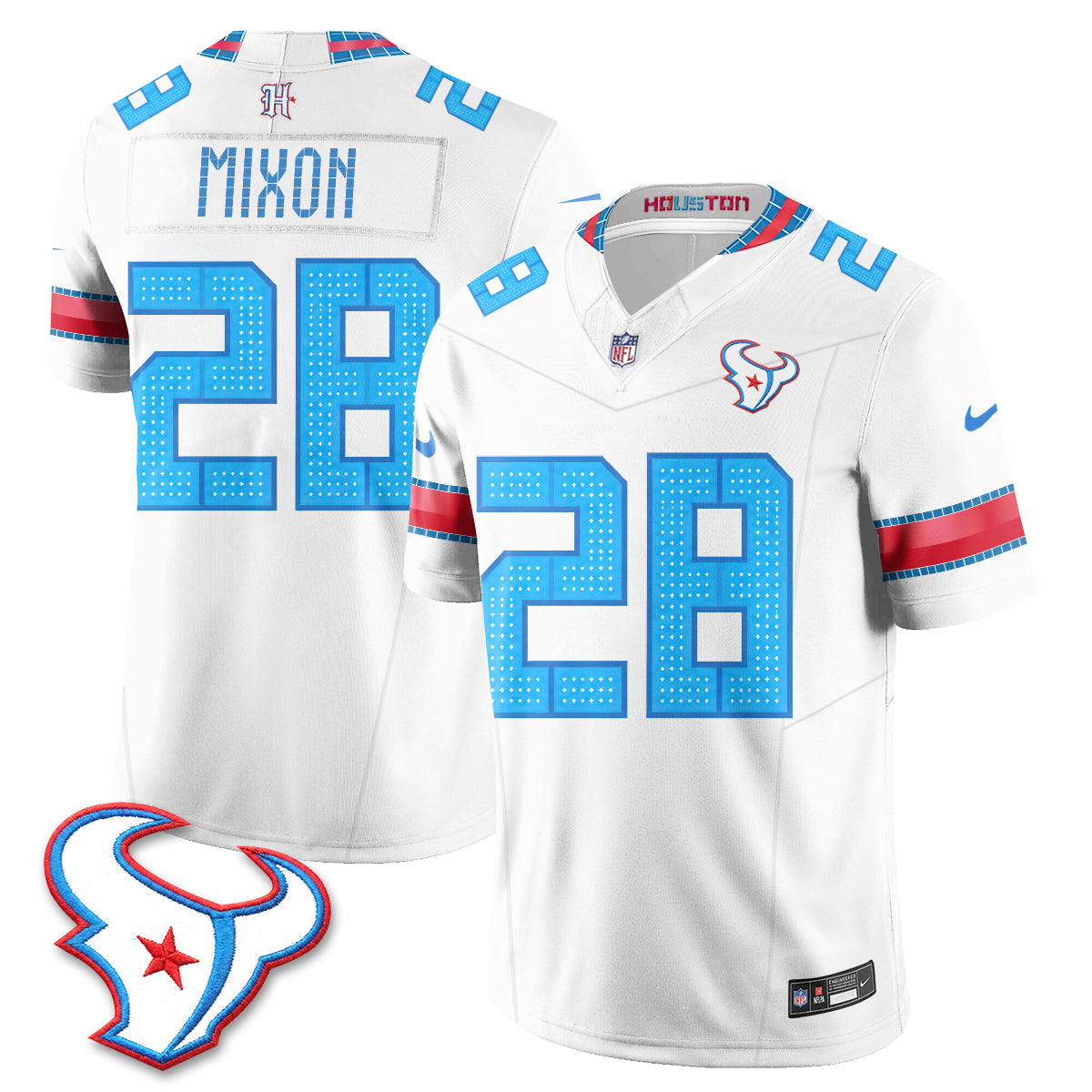 HOU 2026 Rivalries Vapor Jersey - Stitched