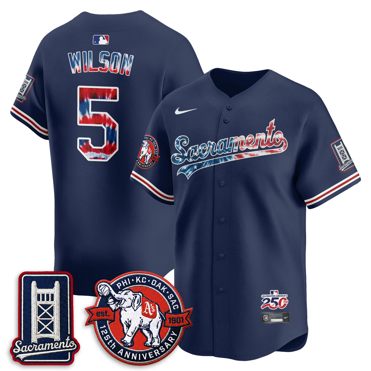 OAK Americana 2026 Vapor Limited Jersey - Stitched