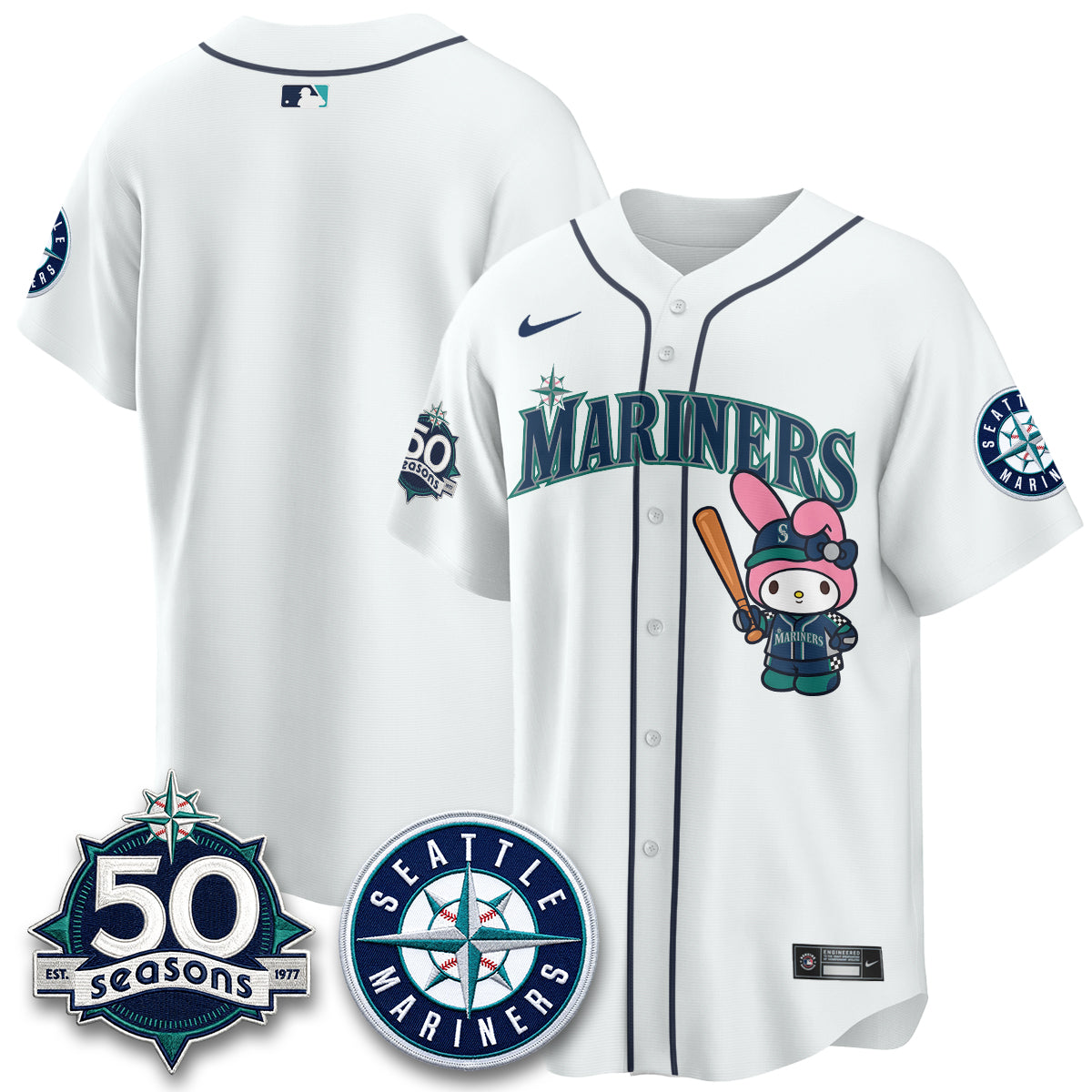 SEA x  Pink Sanrio Friend Vapor Jersey - Stitched