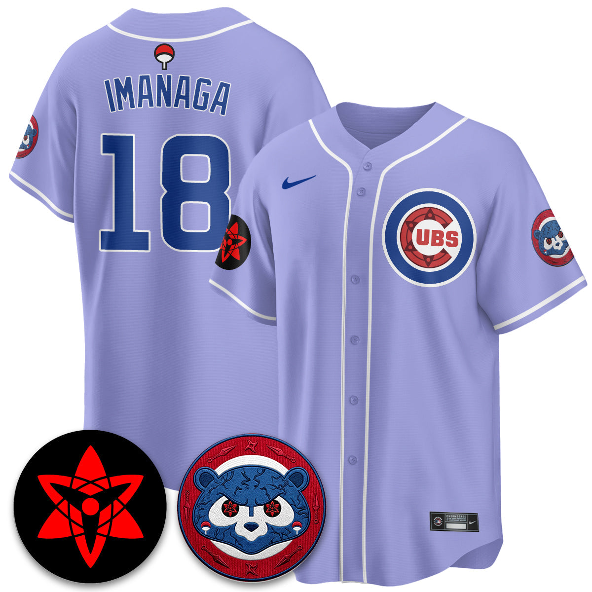 CHC Uchiha Sasuke Vapor Limited Jersey - Stitched
