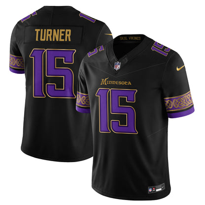 Minnesota Vikings Fangear Edition Vapor Jersey - Stitched-NHM