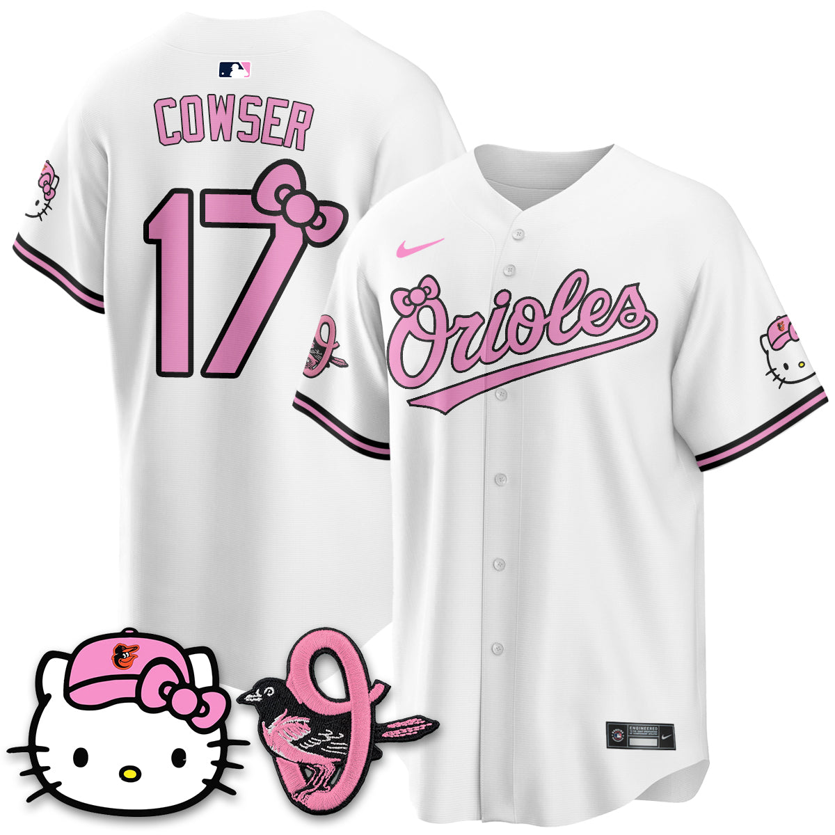 Baltimore Orioles x Meow KT Vapor Premier Limited Jersey - Stitched