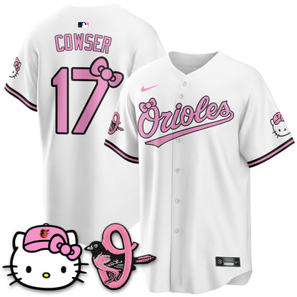 Baltimore Orioles x Meow KT Vapor Premier Limited Jersey - Stitched
