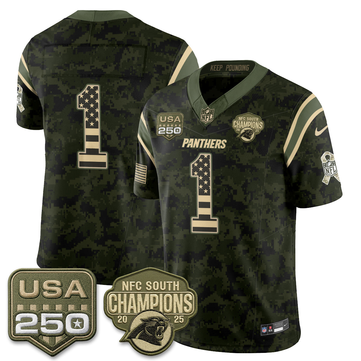 CAR 2026 Salute To Service Edition Vapor Jersey - Stitched