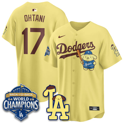 LAD Pompompurin Edition Vapor Jersey - Stitched