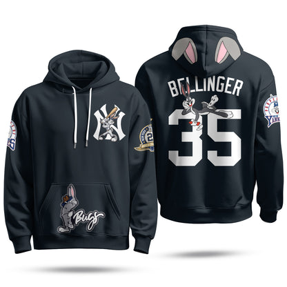 NYY Bunny Vapor Limited Hoodie - Printed