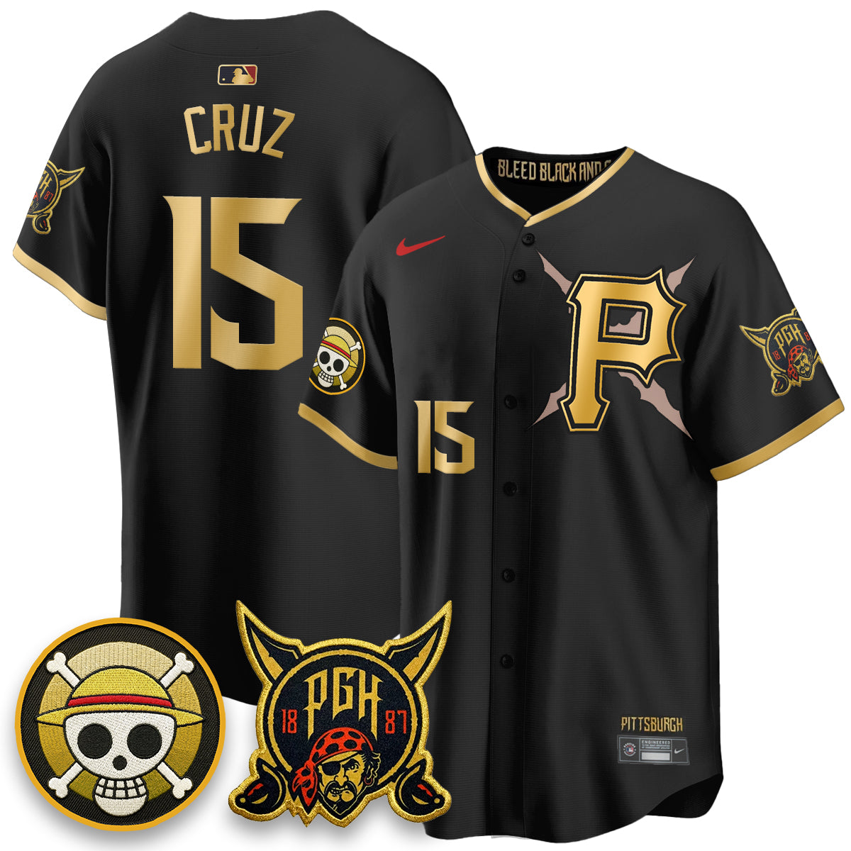 PIT 2026 City Connect x One Piece Vapor Limited Jersey - All Stitched