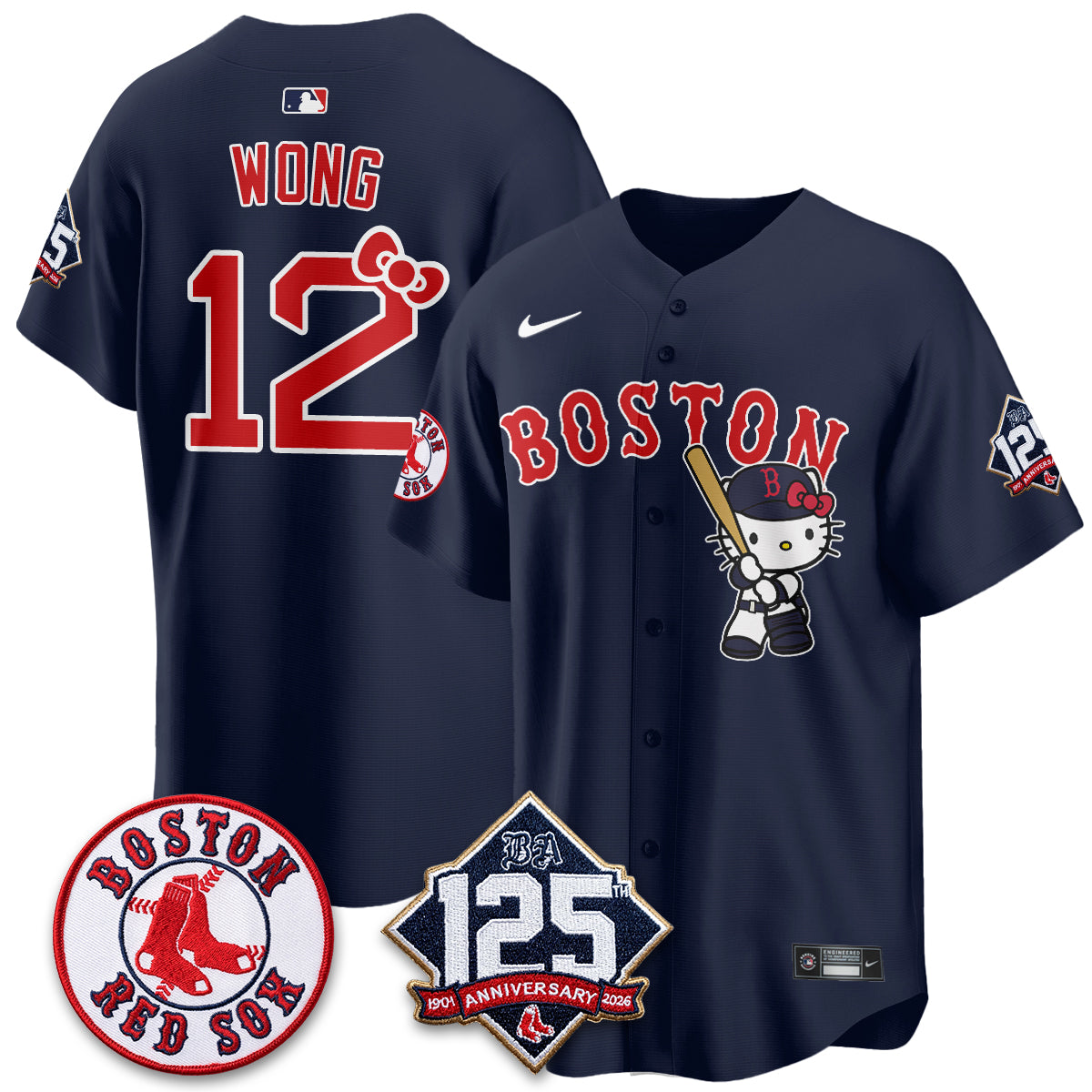BOS x Meow KT Vapor Limited Jersey - Stitched