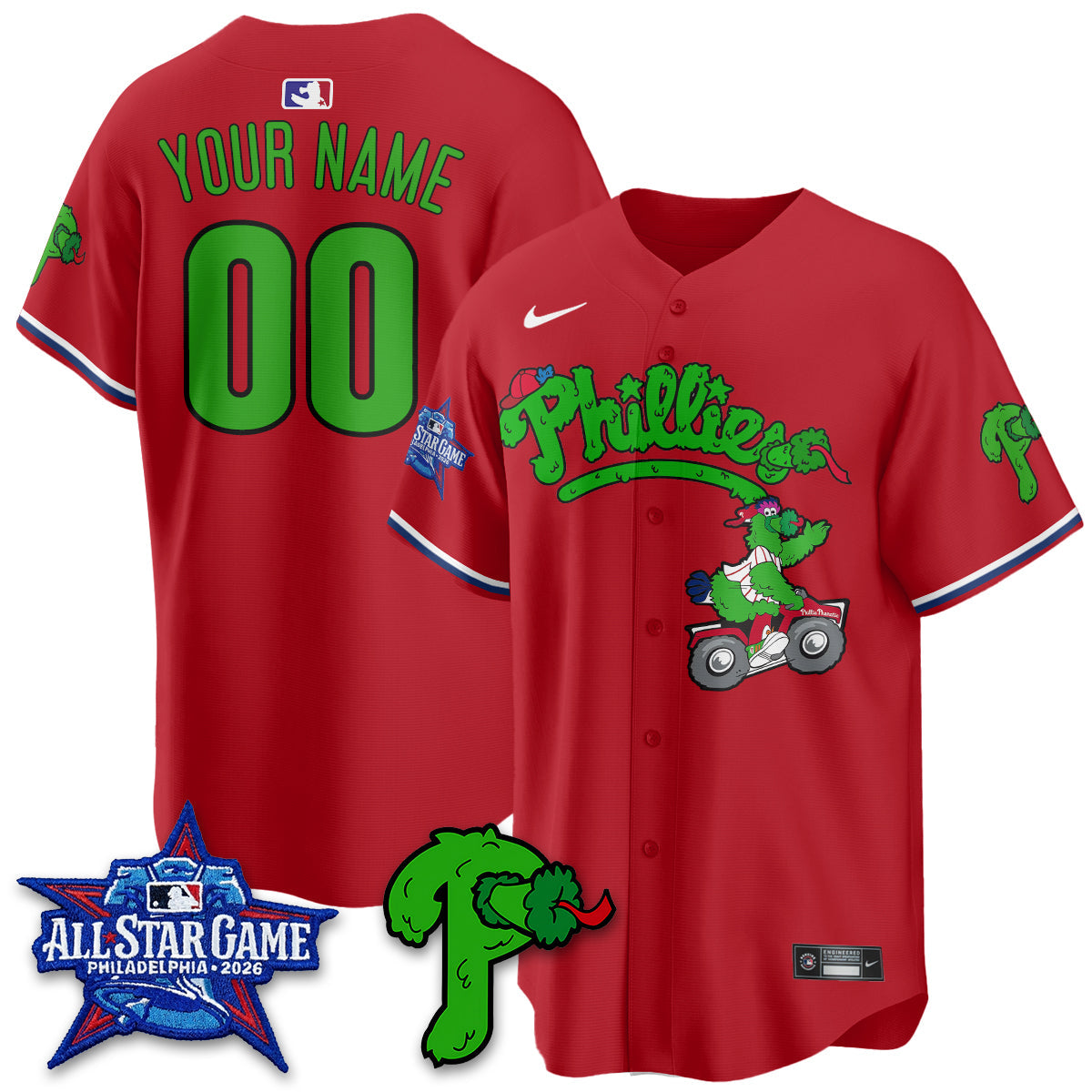 PHI Phanatic Vapor Limited Custom Jersey V2- Stitched