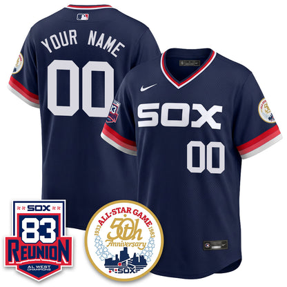 CWS Reunion All West Champions Vapor Custom Jersey - Stitched-NQD