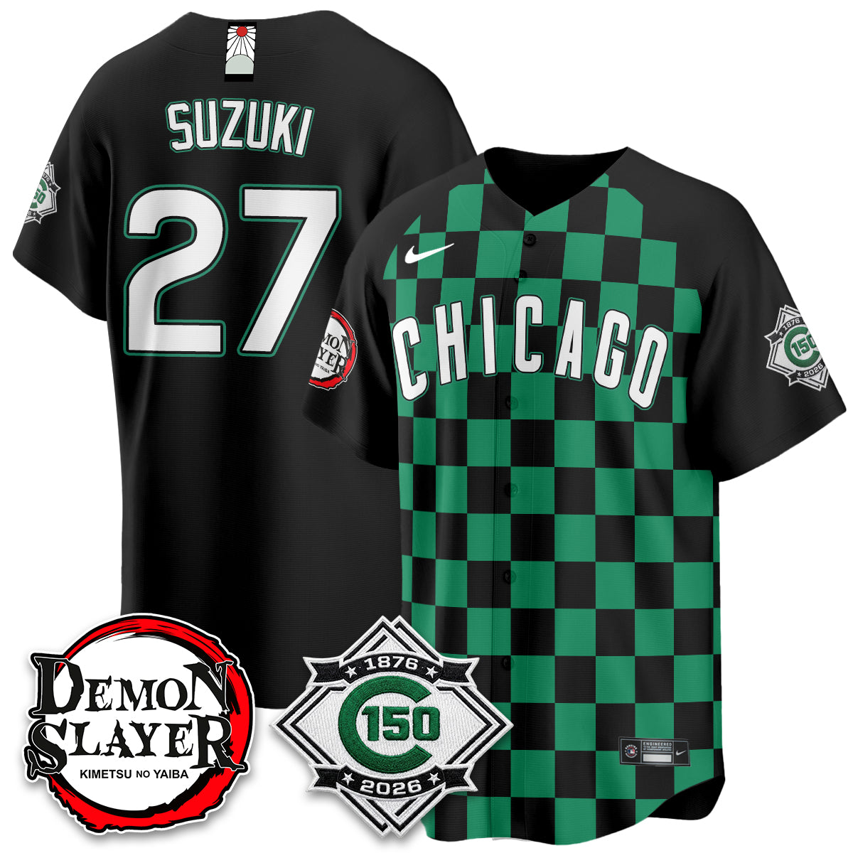 CHC Demon Slayer Vapor Limited Jersey - Stitched-DTD