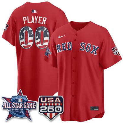 Boston Red Sox 2026 All Star Edition Vapor Custom Jersey - Stitched